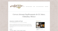 Desktop Screenshot of cerveceriaartesana.com