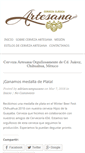 Mobile Screenshot of cerveceriaartesana.com